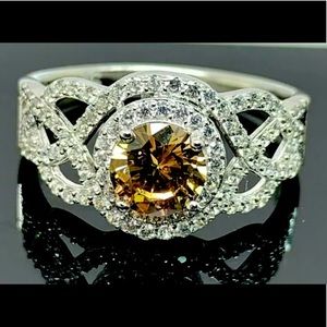 Suzy Levian CZ ring - size 9 - like new